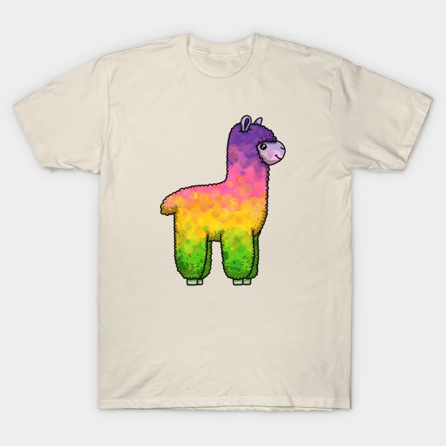 Sapphic Alpaca T-Shirt by Art by Veya